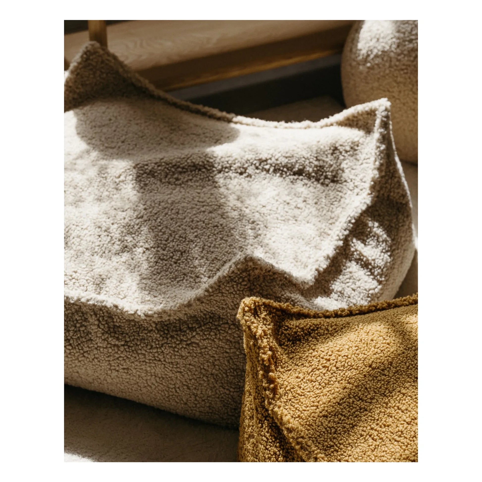 Wigiwama - Ottoman in teddy | Beige