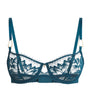 Blue Flawless Love Half-Cup Bra