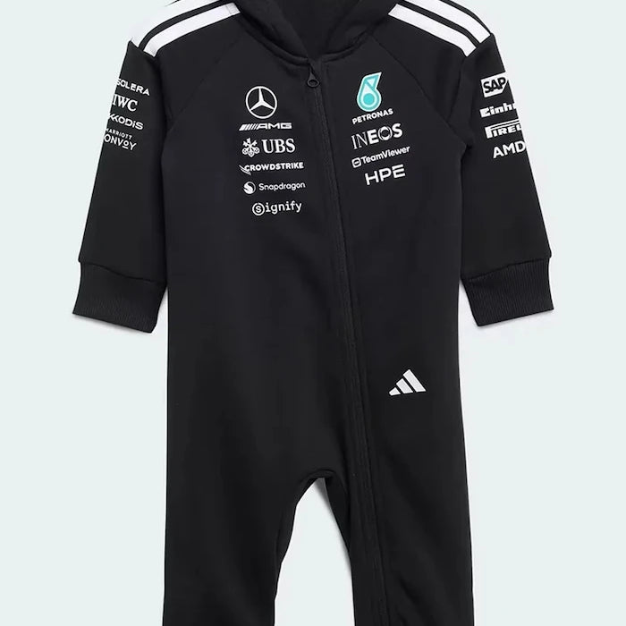 adidas Performance Bebek Kapüşonlu Pamuklu Tulum MERCEDES