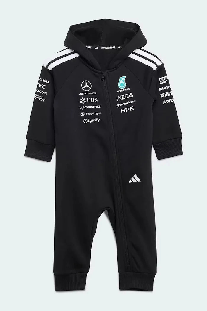 adidas Performance Bebek Kapüşonlu Pamuklu Tulum MERCEDES