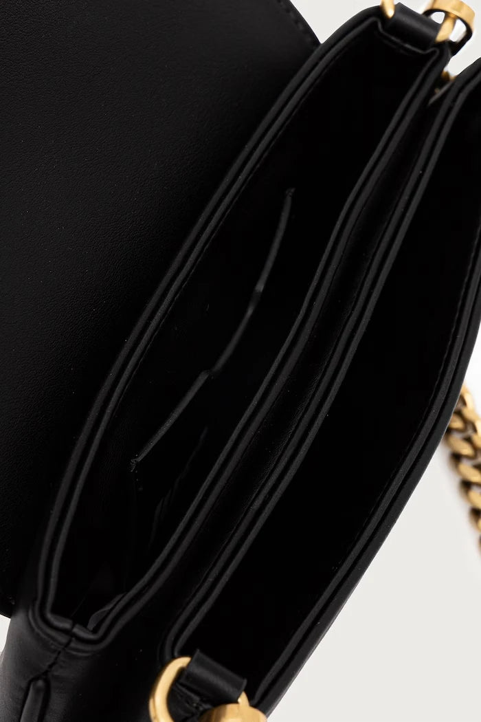 Just Cavalli suni deri kadın crossbody çanta