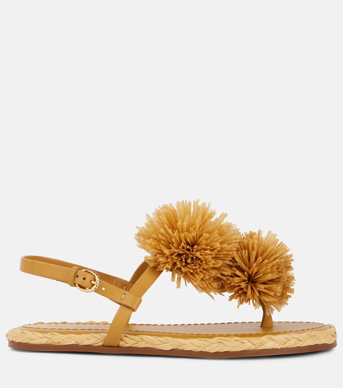 Ulla Johnson - Appliqué leather espadrille sandals