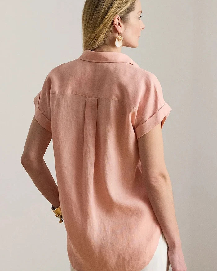Lauren Ralph Lauren kadın keten gömlek