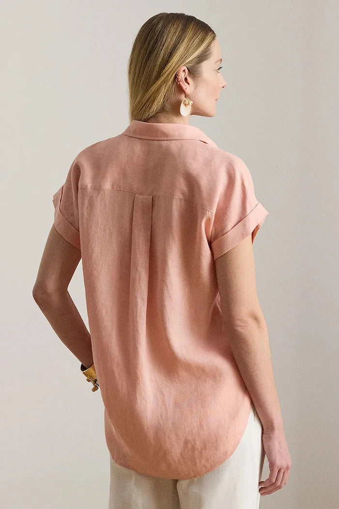 Lauren Ralph Lauren kadın keten gömlek