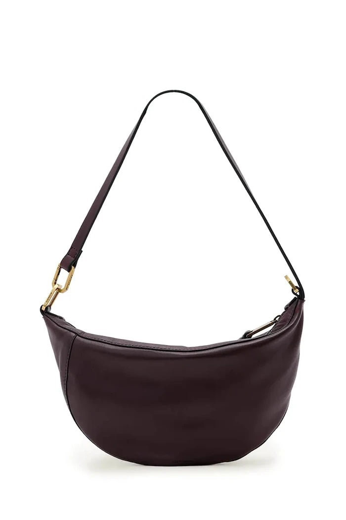 AllSaints kadın deri crossbody çanta