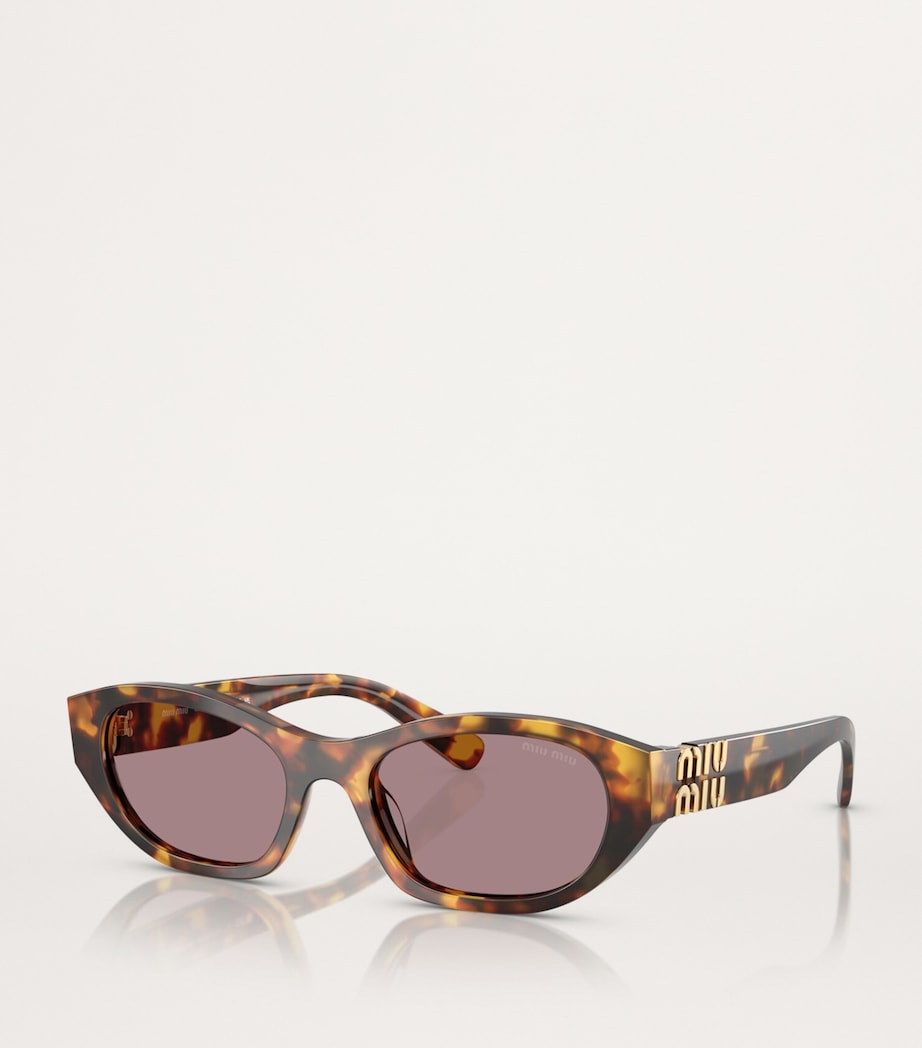 Brown Acetate Square MUA03S Sunglasses