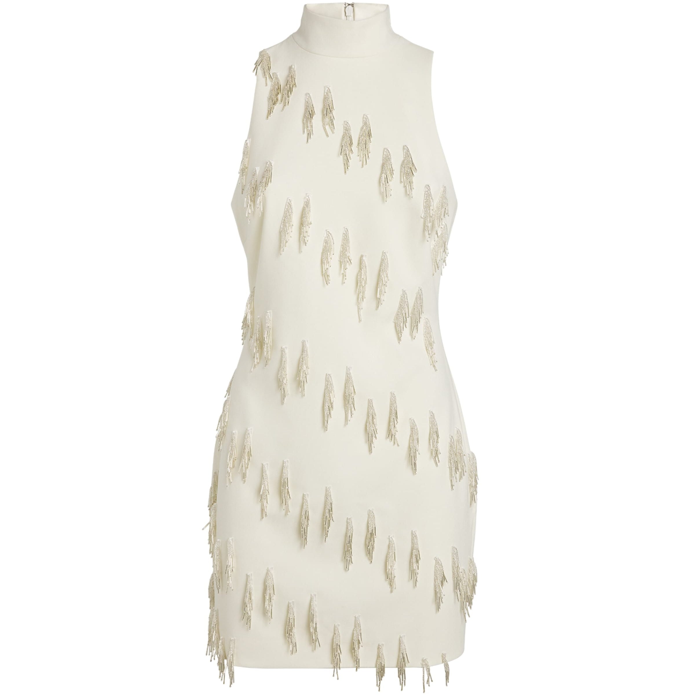 Cinq A Sept Ivory Cascade Micky Mini Dress