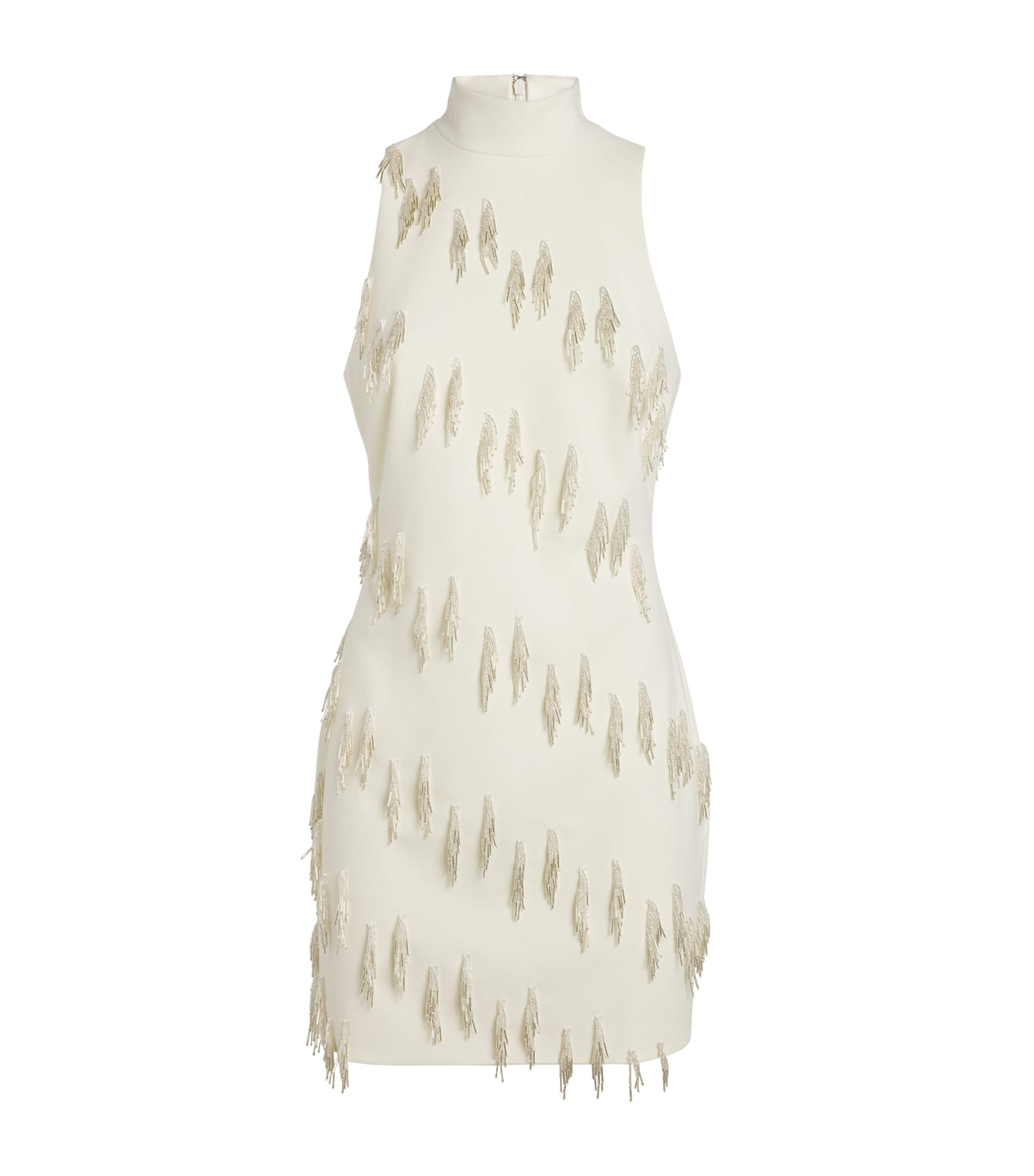 Cinq A Sept Ivory Cascade Micky Mini Dress