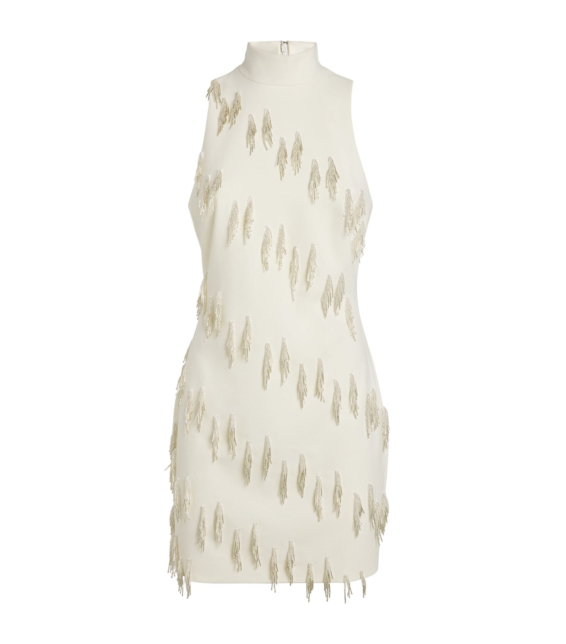 Cinq A Sept Ivory Cascade Micky Mini Dress