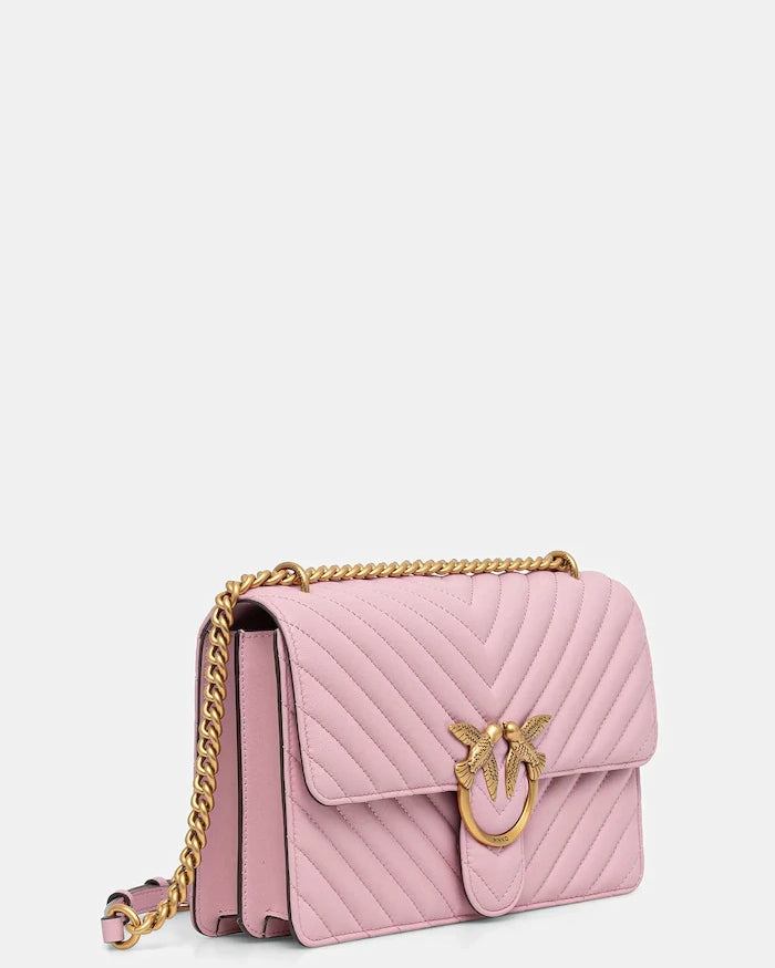 Pinko kadın deri crossbody çanta