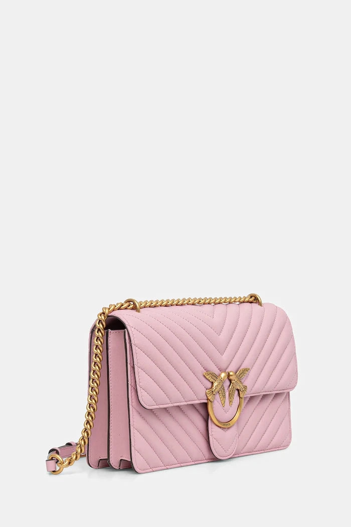 Pinko чанта crossbody дамска от кожа