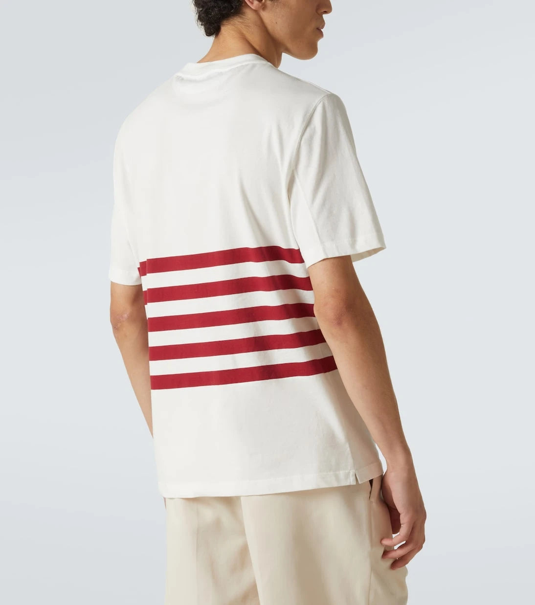 Brunello Cucinelli - Striped cotton jersey T-shirt