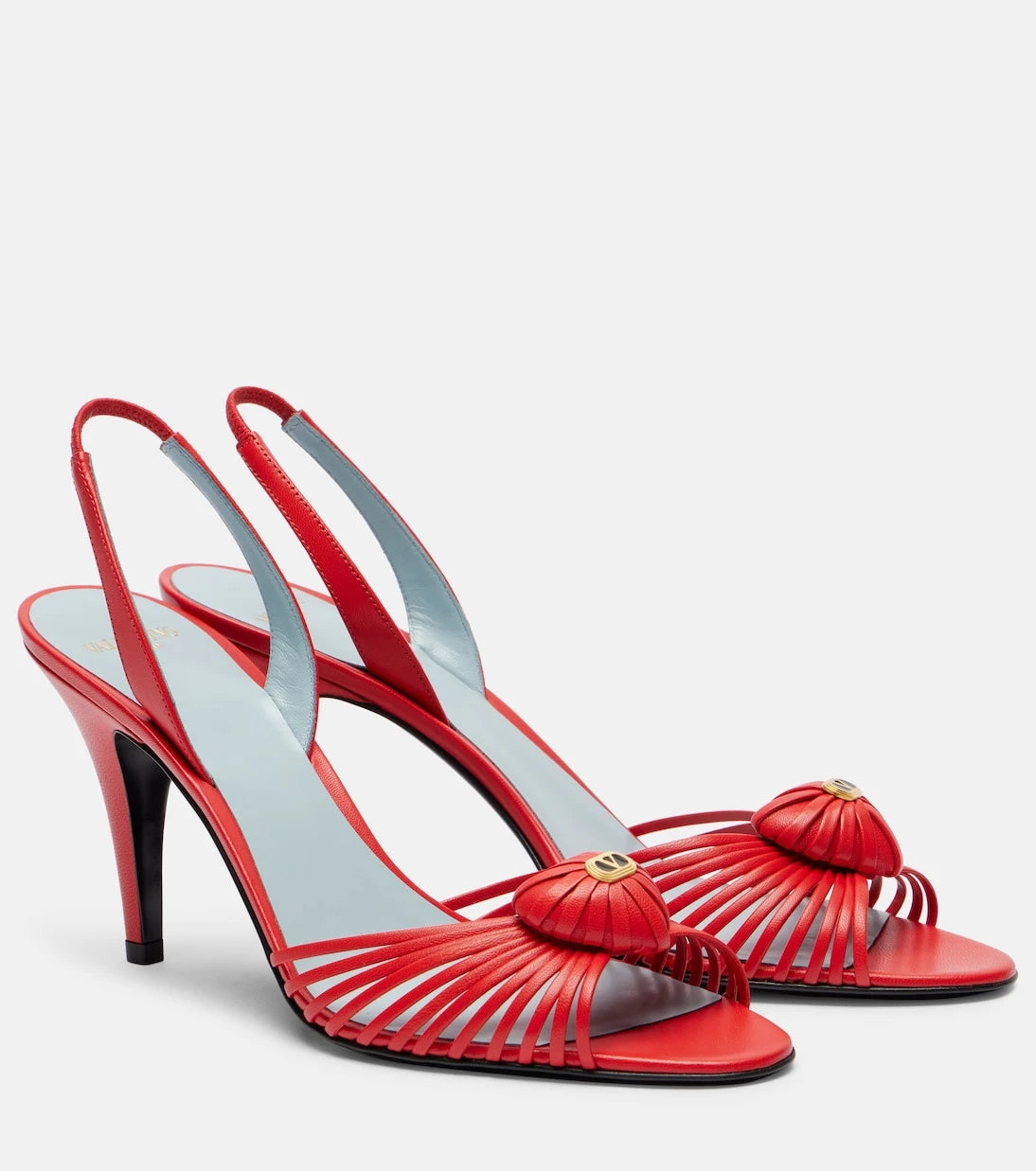 Valentino Garavani - Royal 90 leather slingback sandals