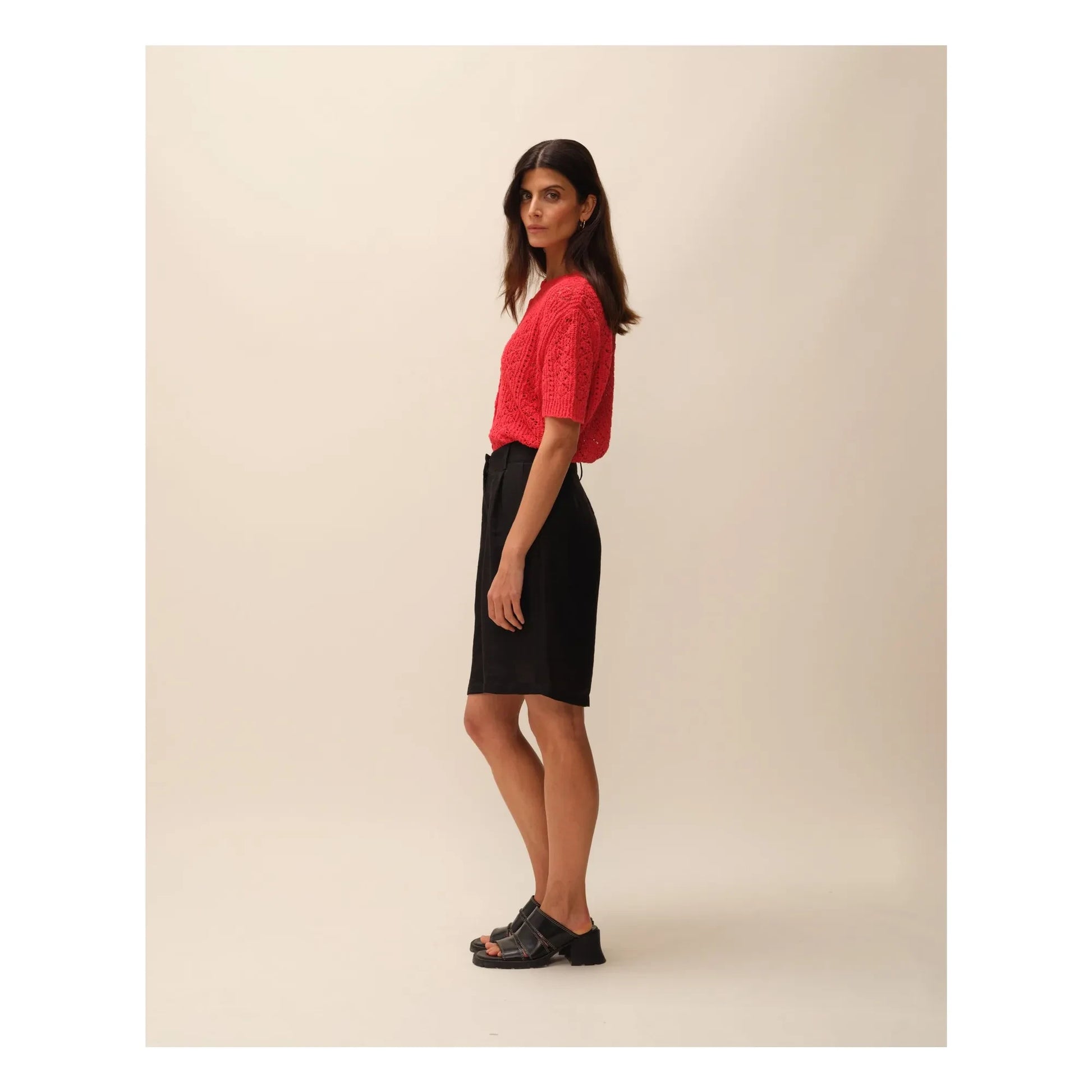 Nitah - Bermuda shorts Myriam | Black