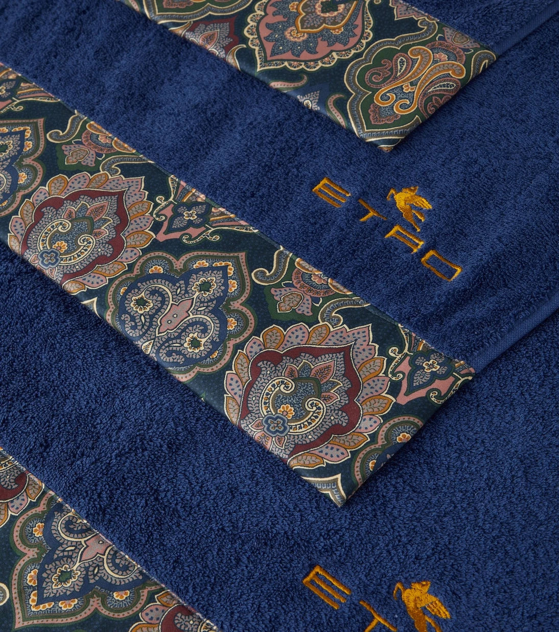 Etro - Set of 5 cotton terry towels