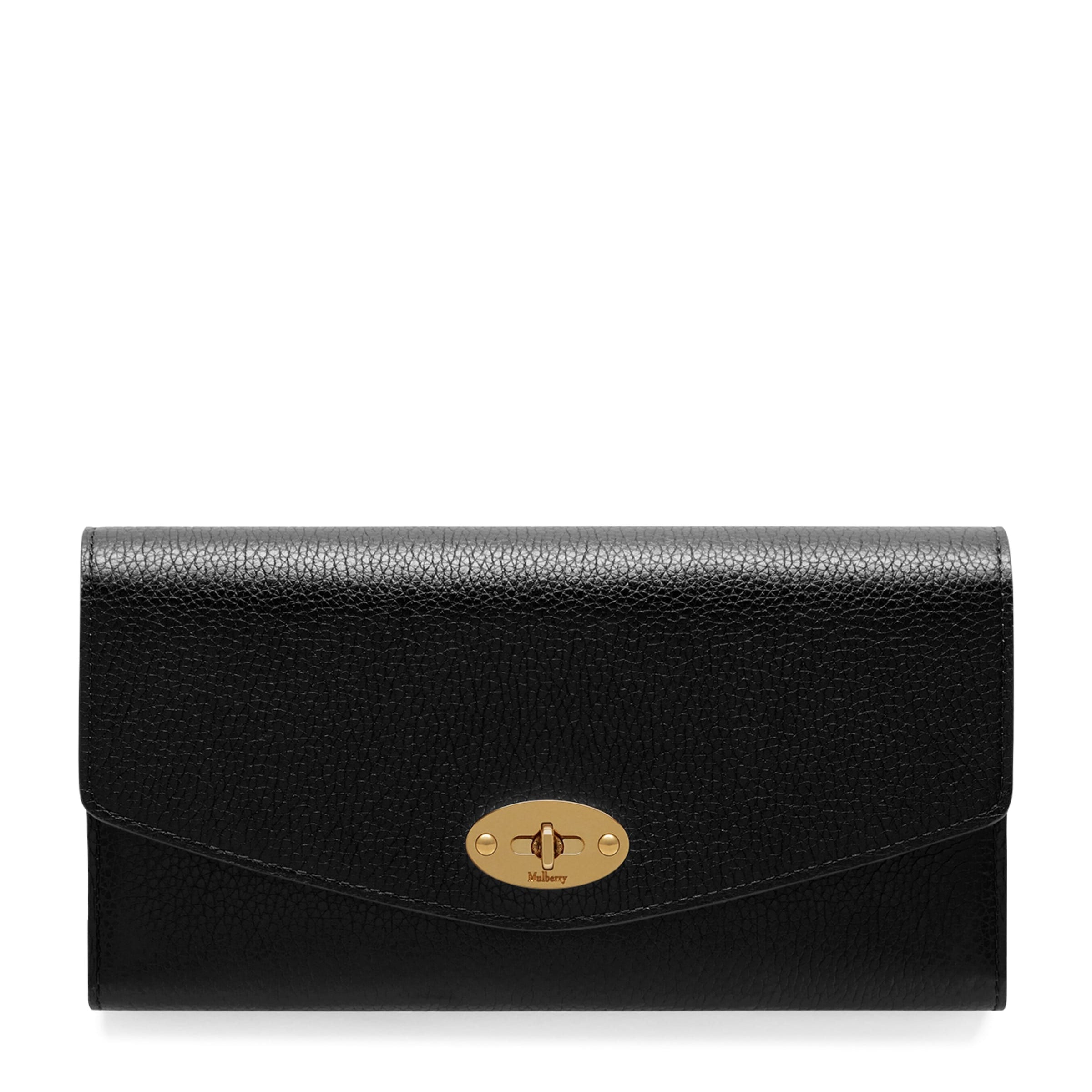 Mulberry Black Leather Darley Wallet