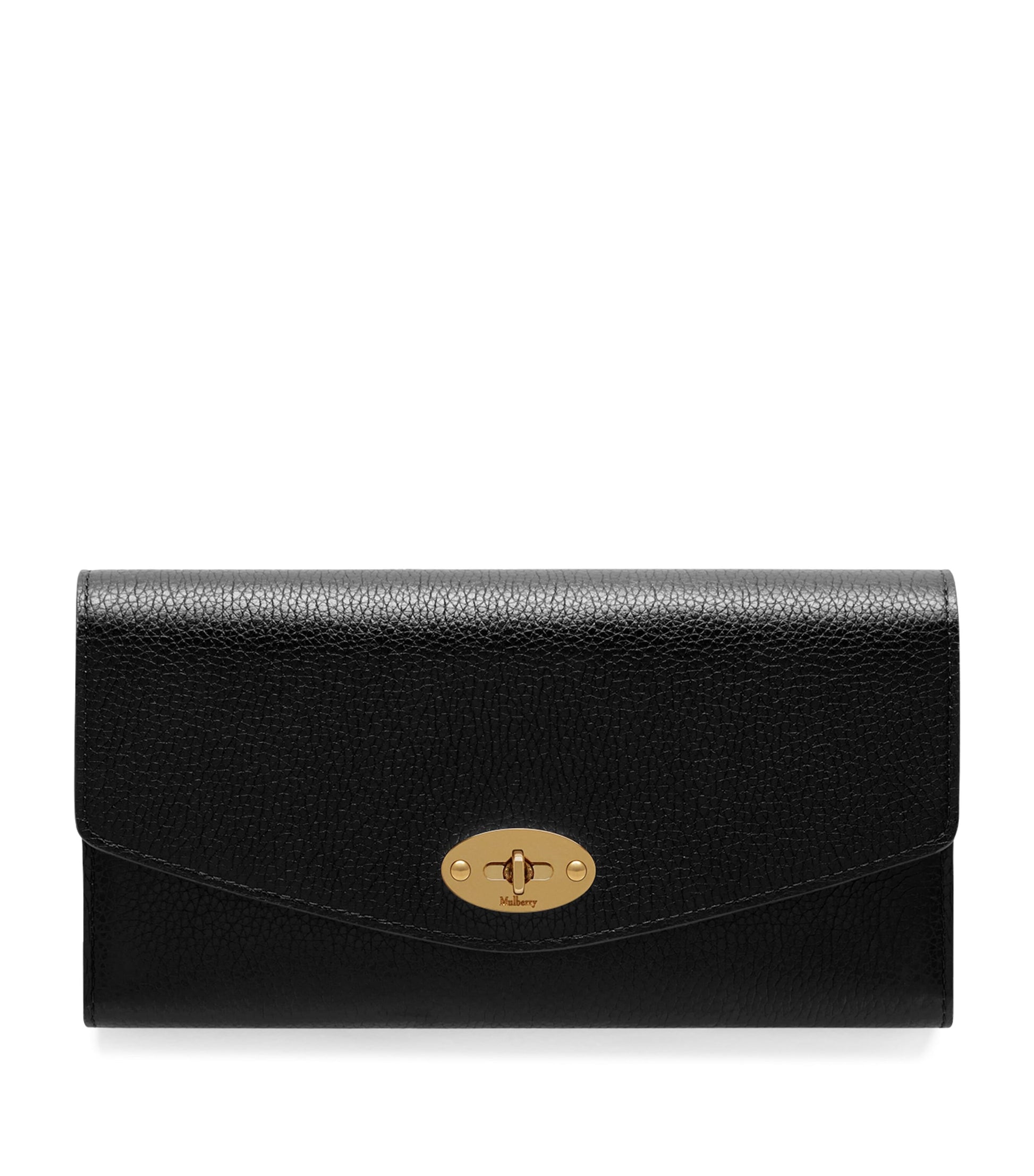 Mulberry Black Leather Darley Wallet