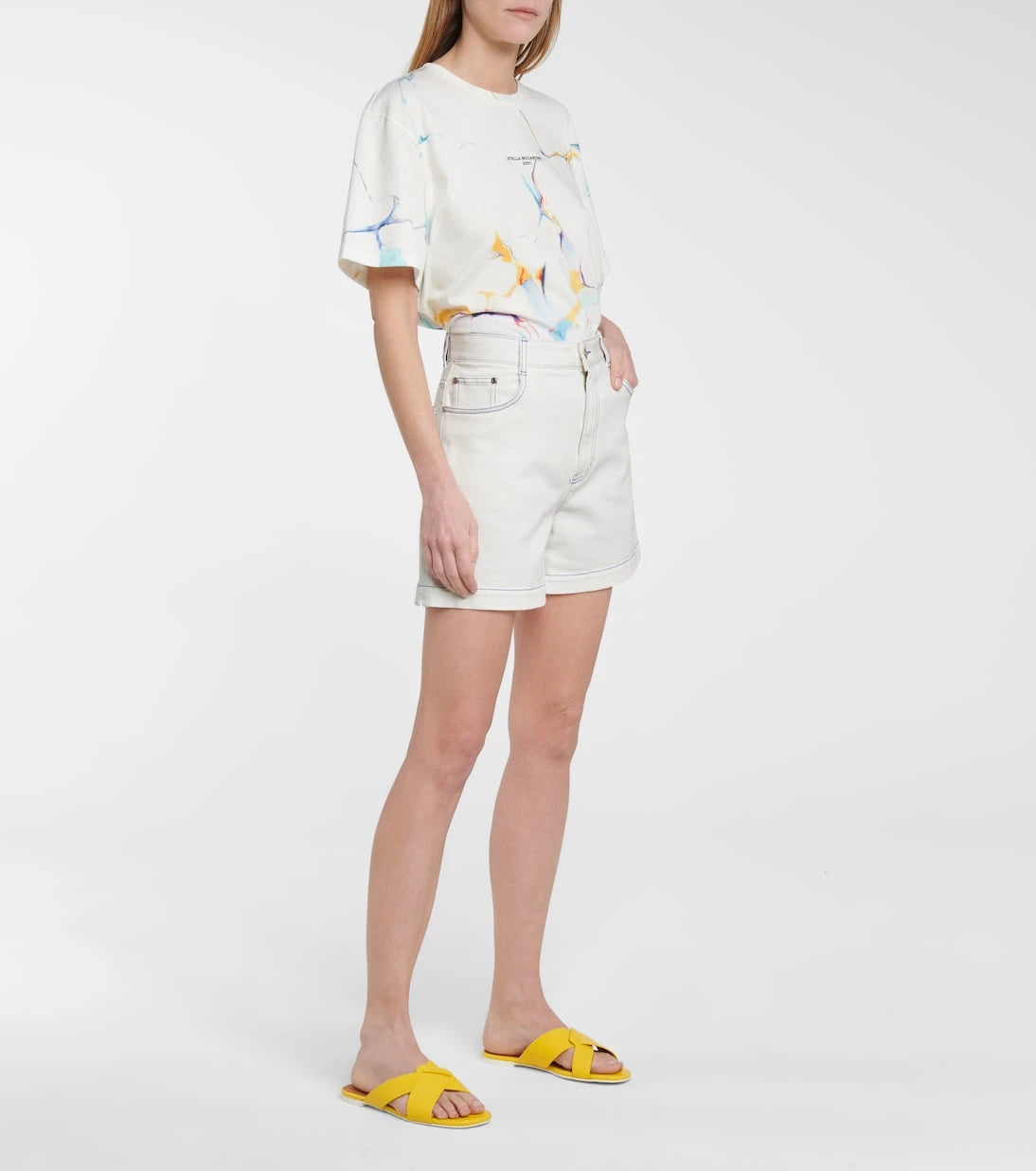 Stella McCartney - Denim shorts