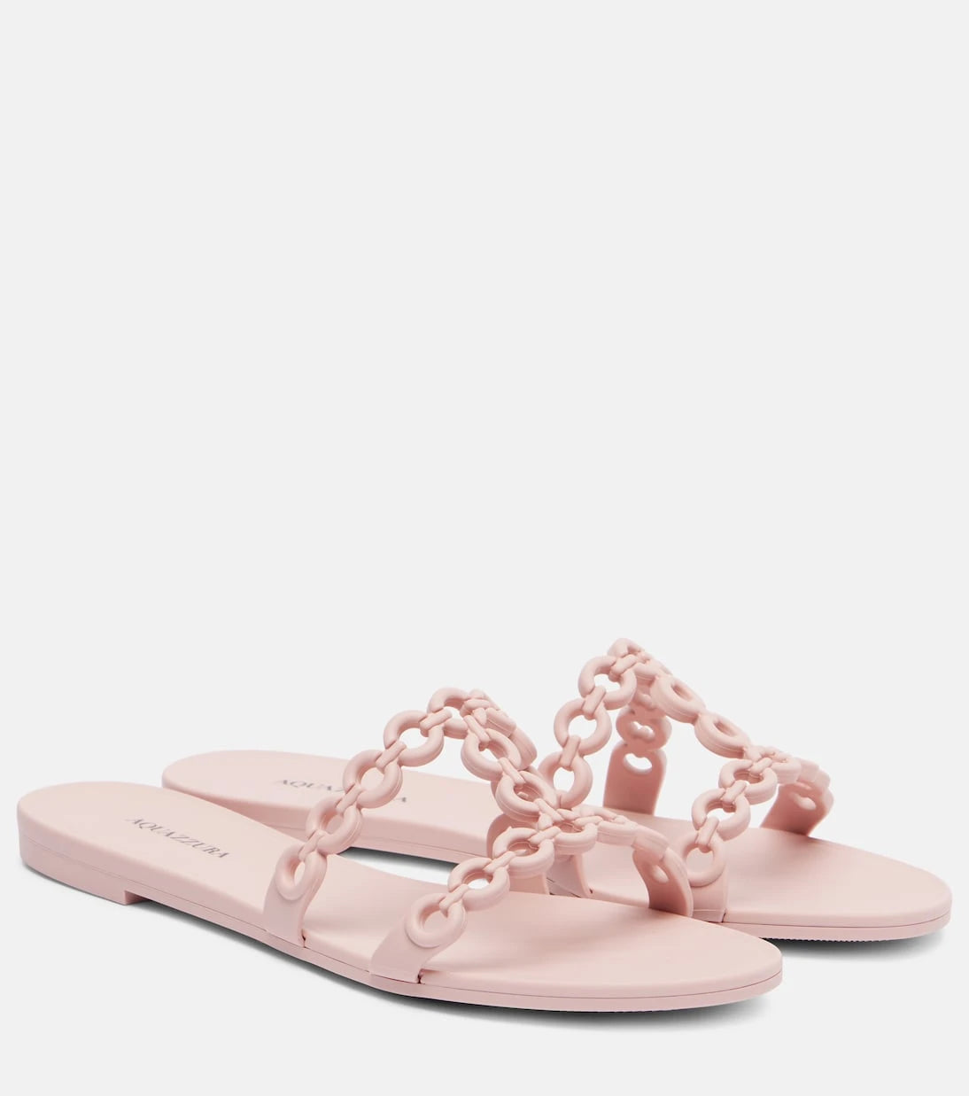 Aquazzura - Infinity Chain Jelly slides