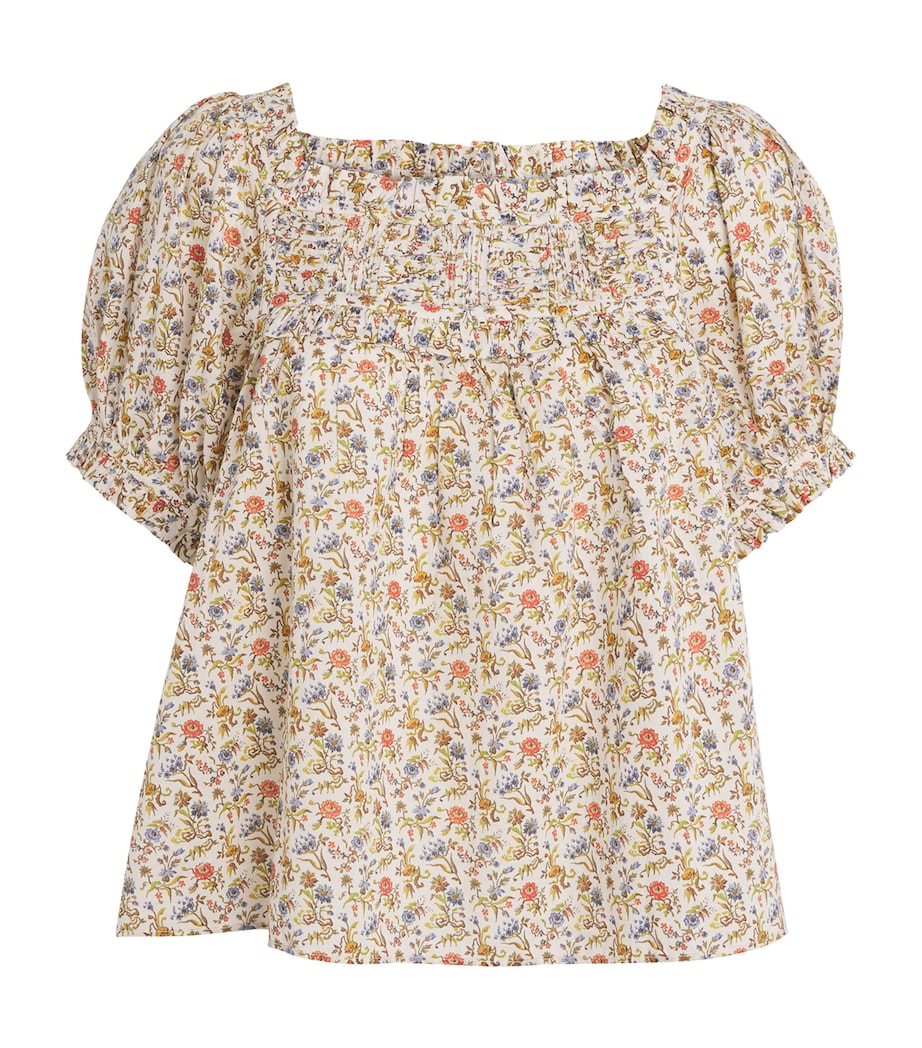 DÔEN Multi Organic Cotton Floral Farley Top