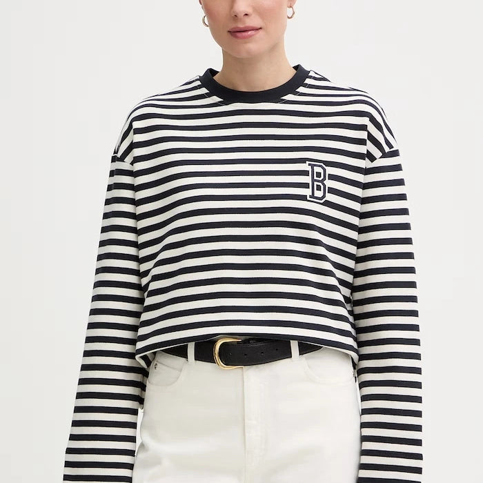 Barbour суичър дамски памучен Gabby