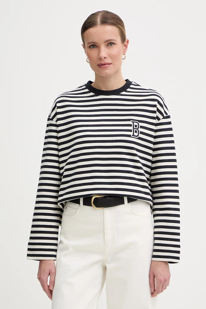 Barbour суичър дамски памучен Gabby