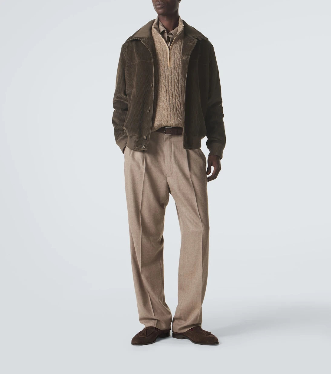 Loro Piana - Merremma cotton corduroy bomber jacket