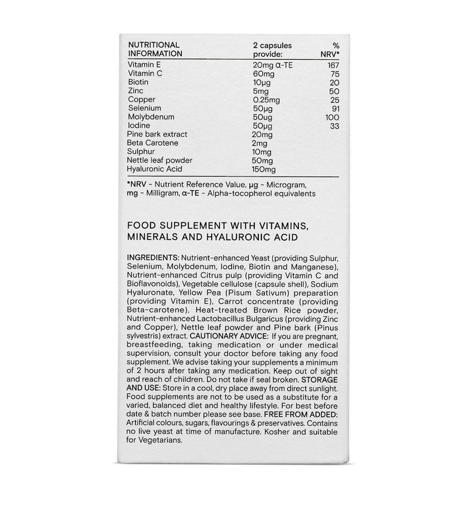 Wild Nutrition Food-Grown Complete Beauty Support (60 Capsules)