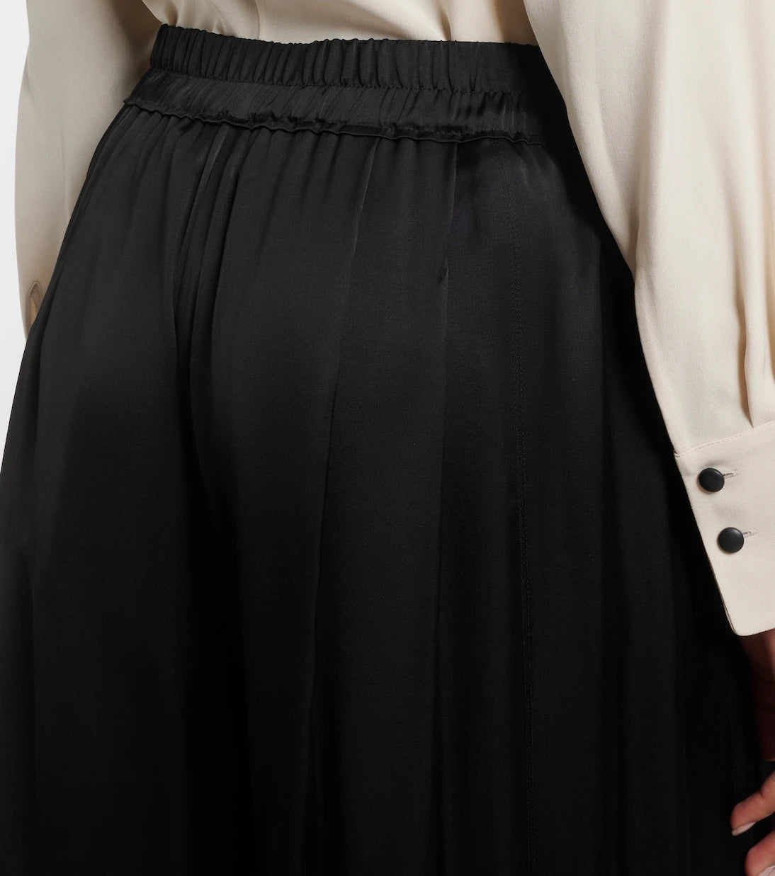 Isabel Marant - Nolia satin wide-leg pants