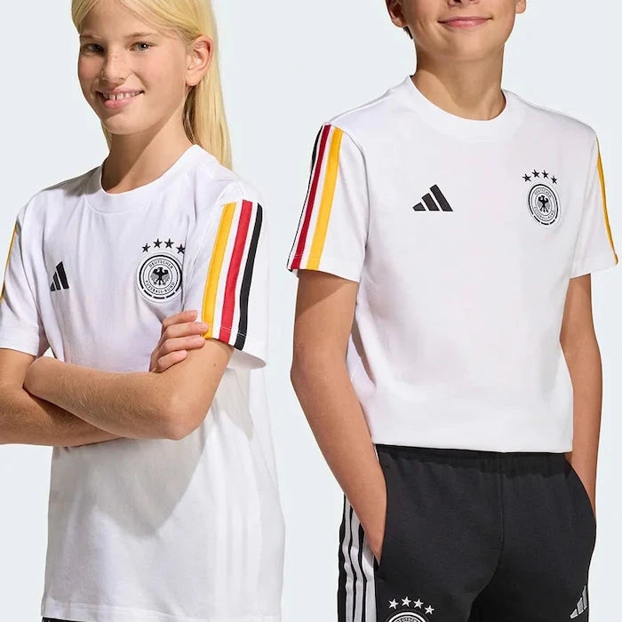 Детска памучна тениска adidas Performance DFB KIDS