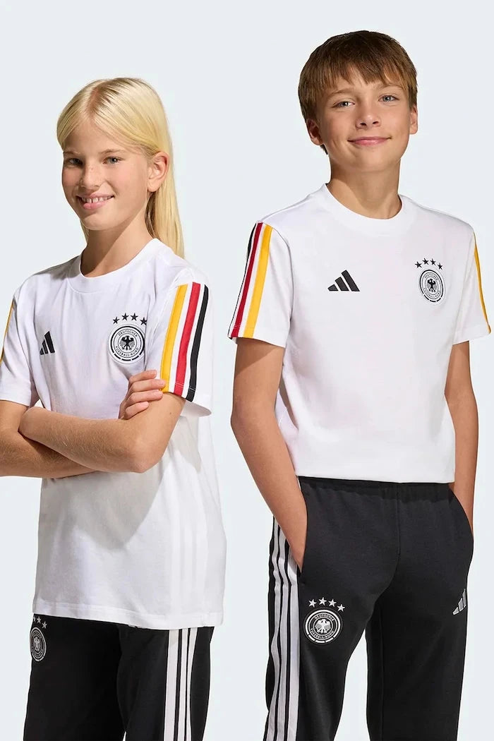Детска памучна тениска adidas Performance DFB KIDS