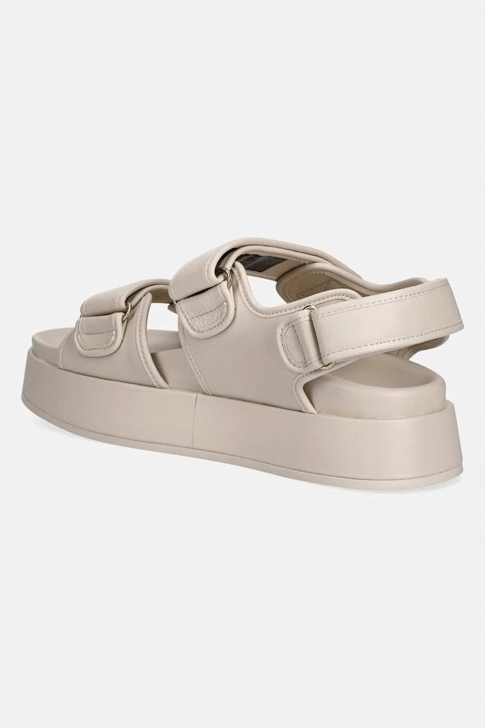 Tommy Hilfiger Kadın Platform Deri Sandalet LEATHER SPORTY PLATFORM SANDAL