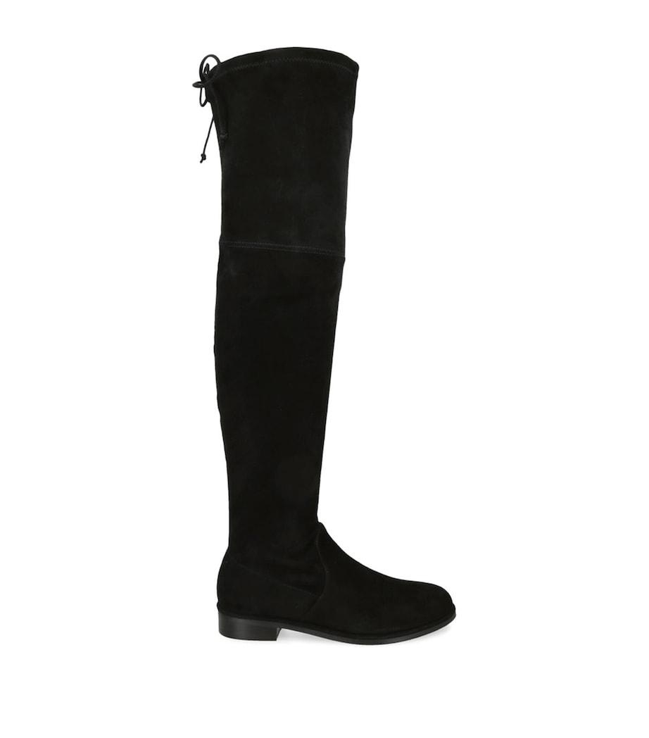 Stuart Weitzman Black Suede Lowland Bold Boots 40