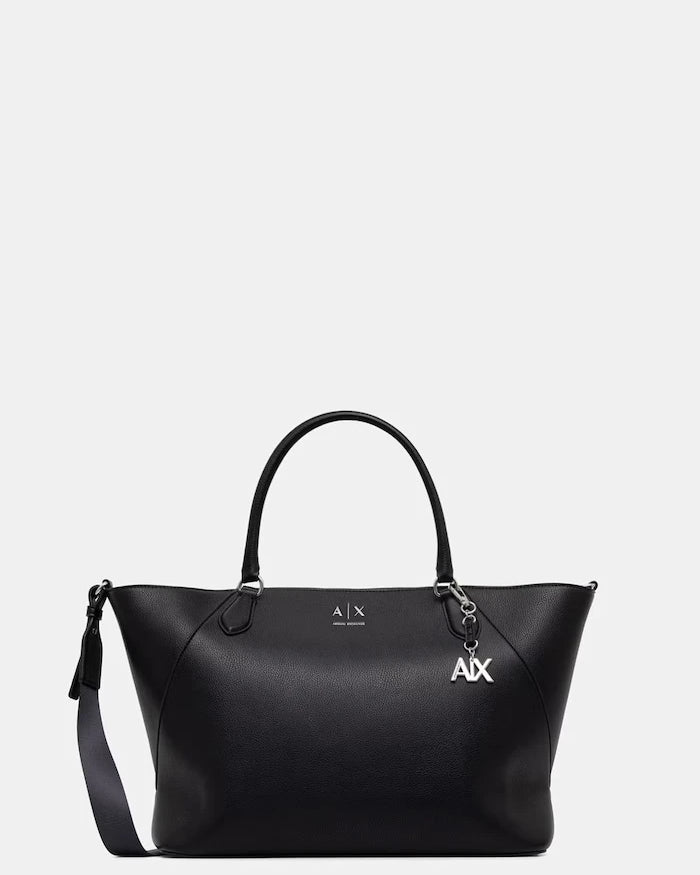 Armani Exchange kadın tote çanta, suni deri