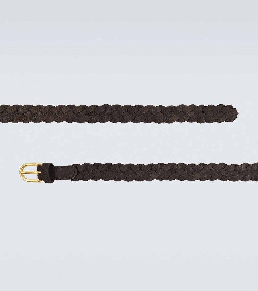 Lardini - Braided suede belt