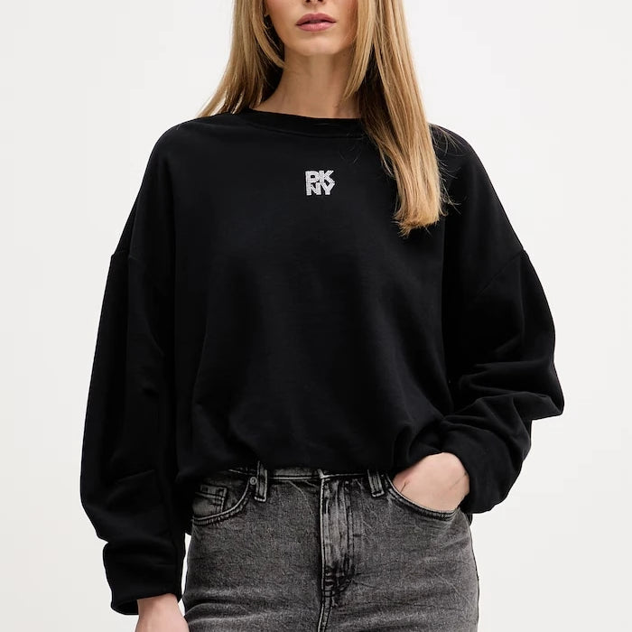 DKNY kadın pamuklu sweatshirt