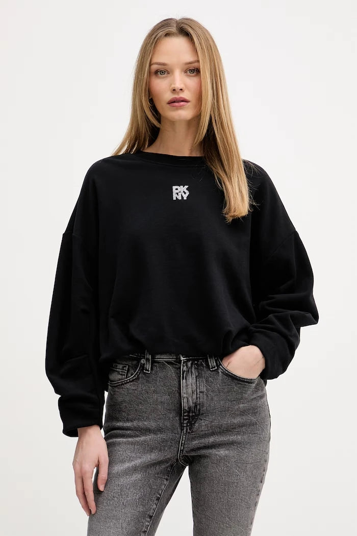 DKNY kadın pamuklu sweatshirt