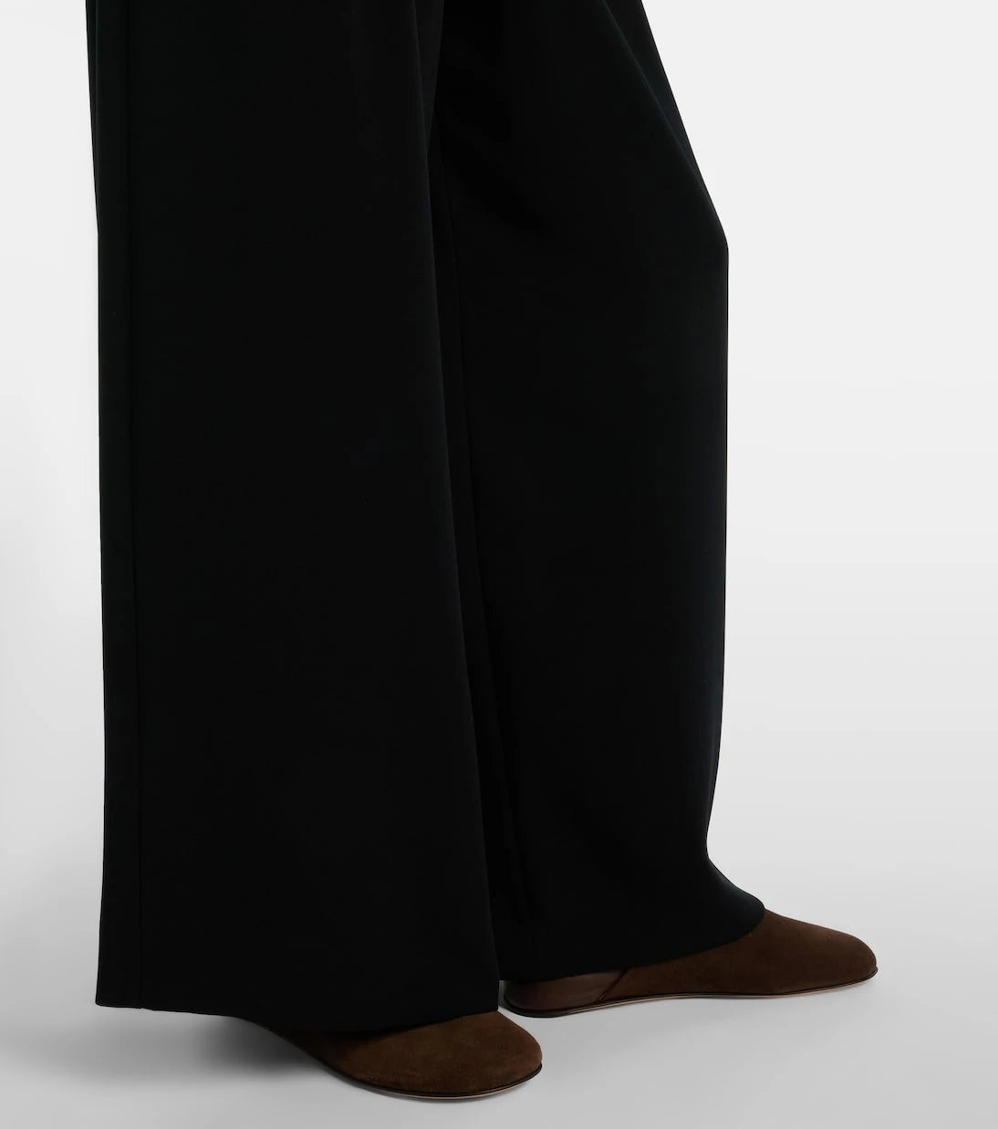 'S Max Mara - بنطلون دوناتا بقصّة أرجل واسعة من الساتان