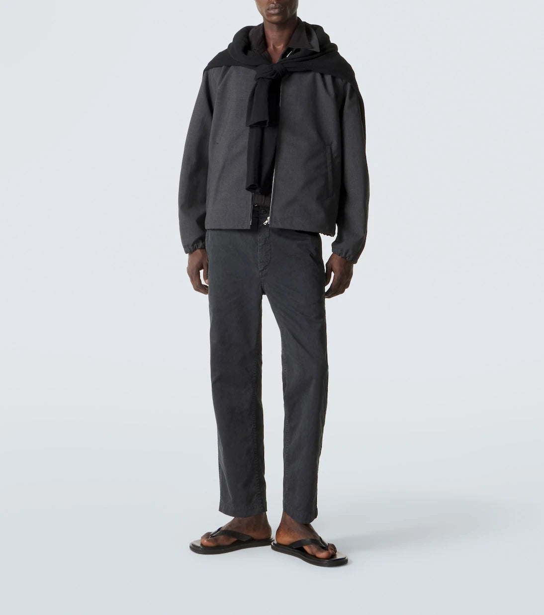 Auralee - Cotton straight chinos
