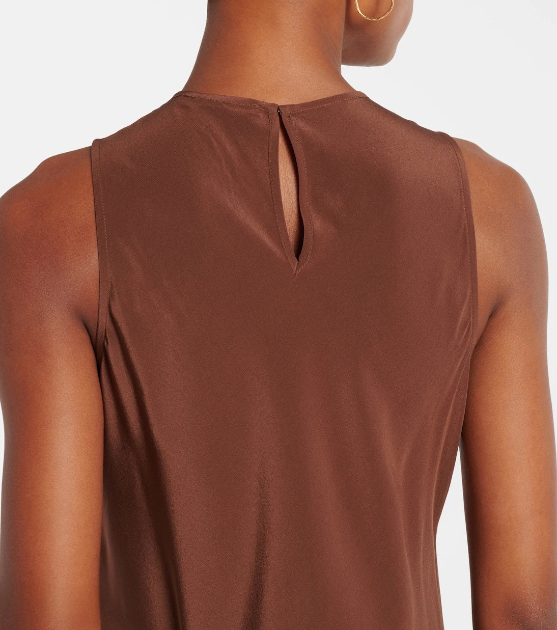 Asceno - Valencia silk crêpe maxi dress