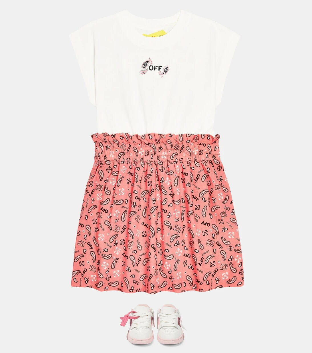 Off-White Kids - Bandana cotton dress