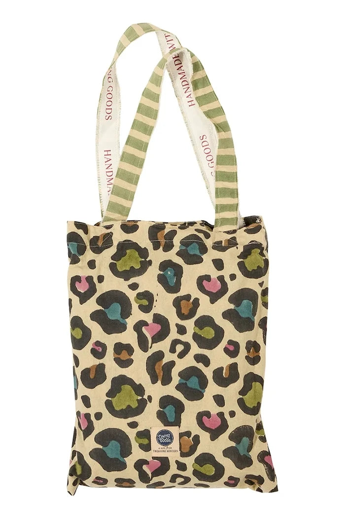 Памучно покривало Doing Goods Disco Leopard Double 240 x 280 cm