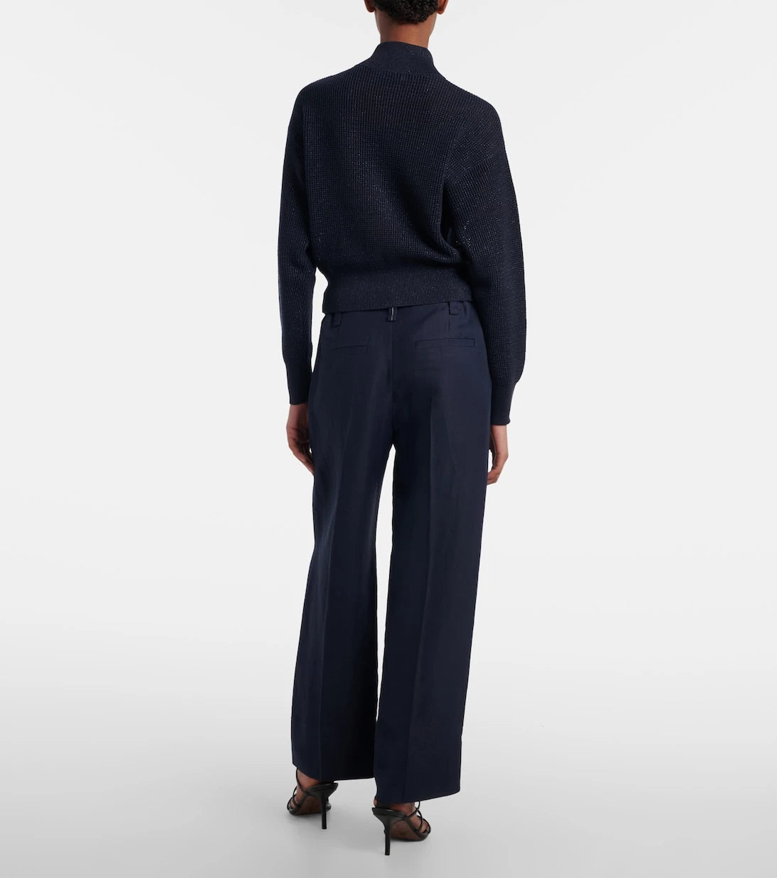 Brunello Cucinelli - Kısa ve geniş paça pantolon