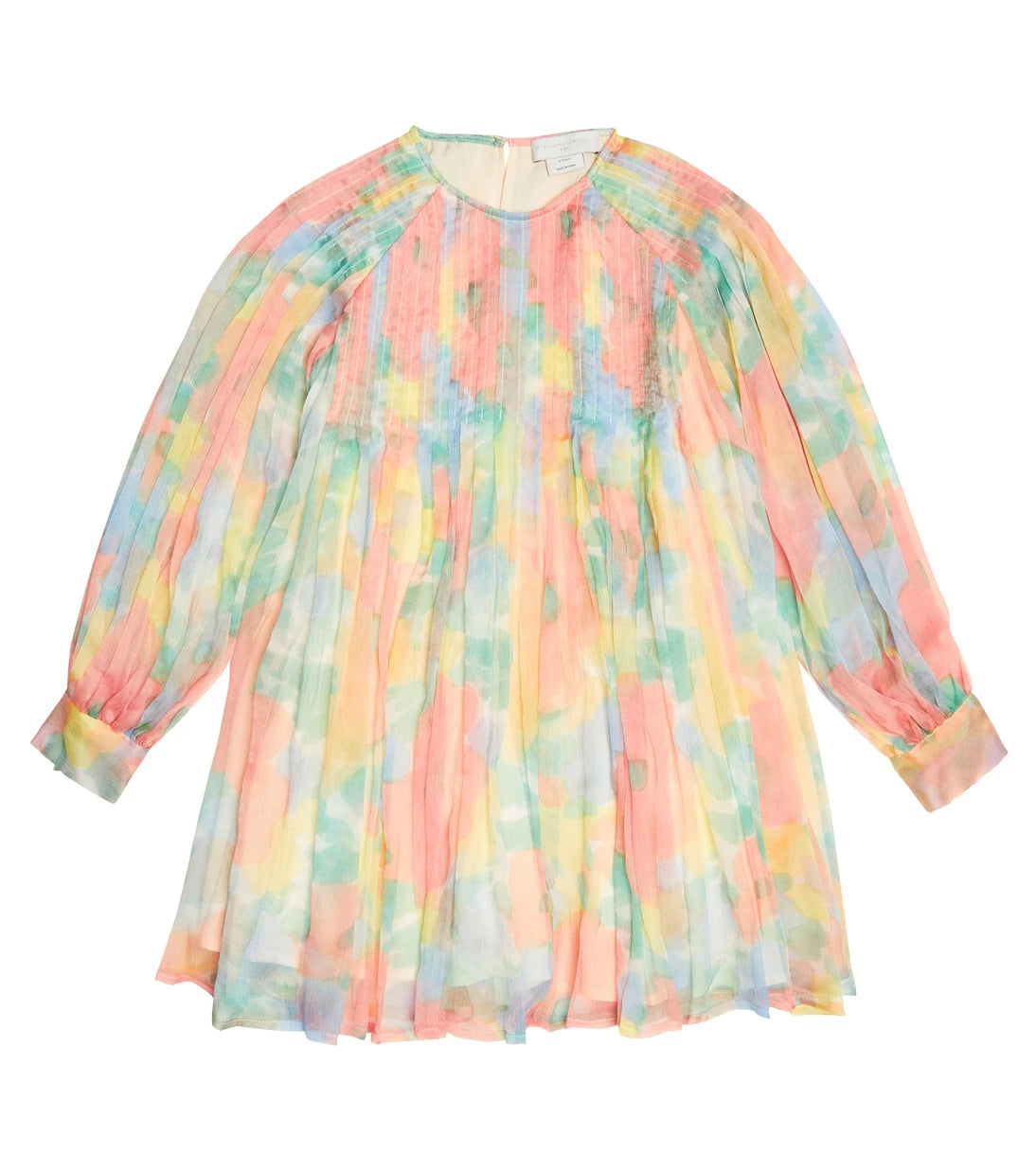 Stella McCartney Kids - Floral silk georgette dress