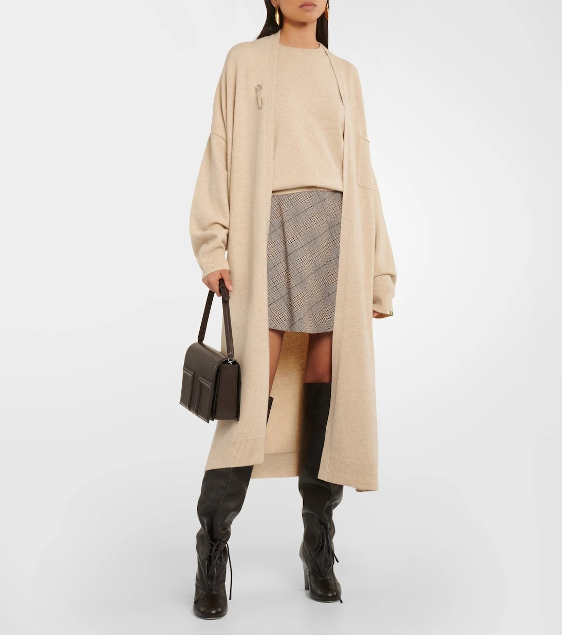 Extreme Cashmere - Koto oversized cashmere-blend cardigan