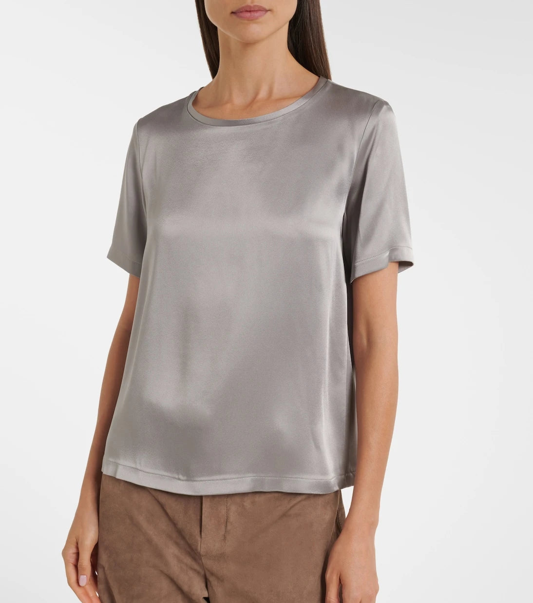 'S Max Mara - Satin T-shirt