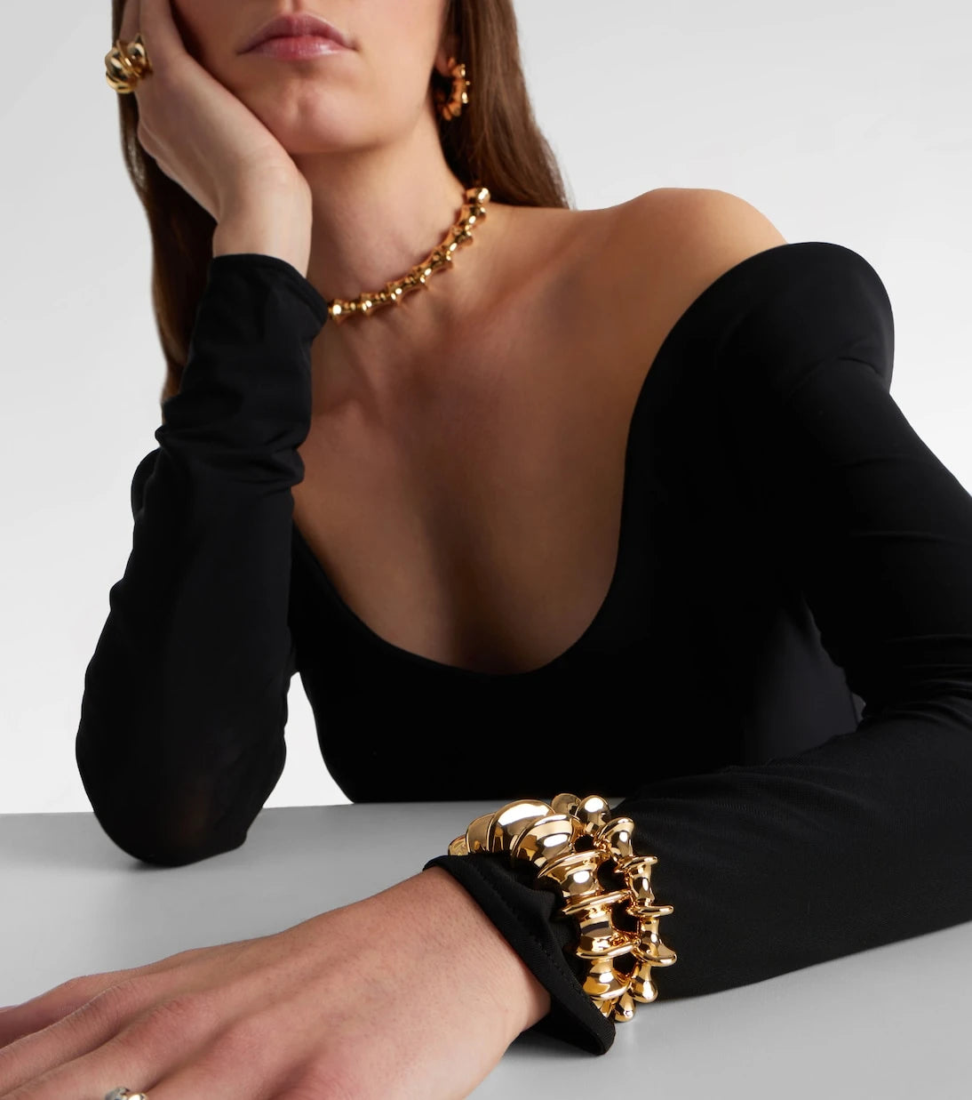 Jennifer Fisher - Murphy gold-plated cuff bracelet