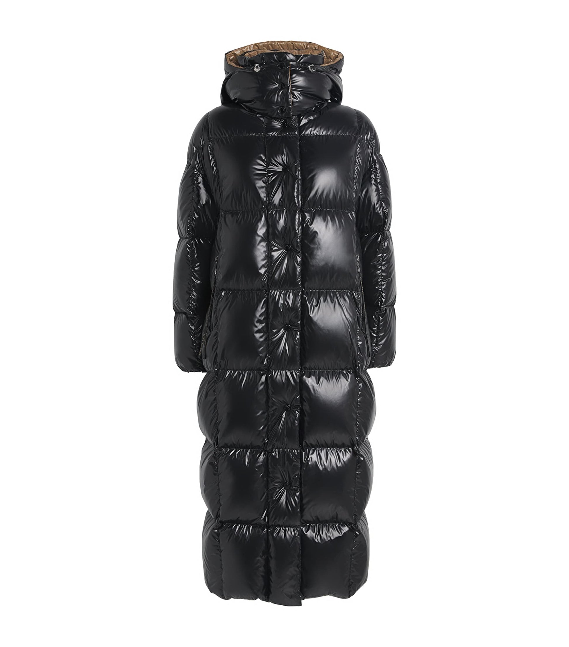 Black Down Hooded Parnaiba Coat