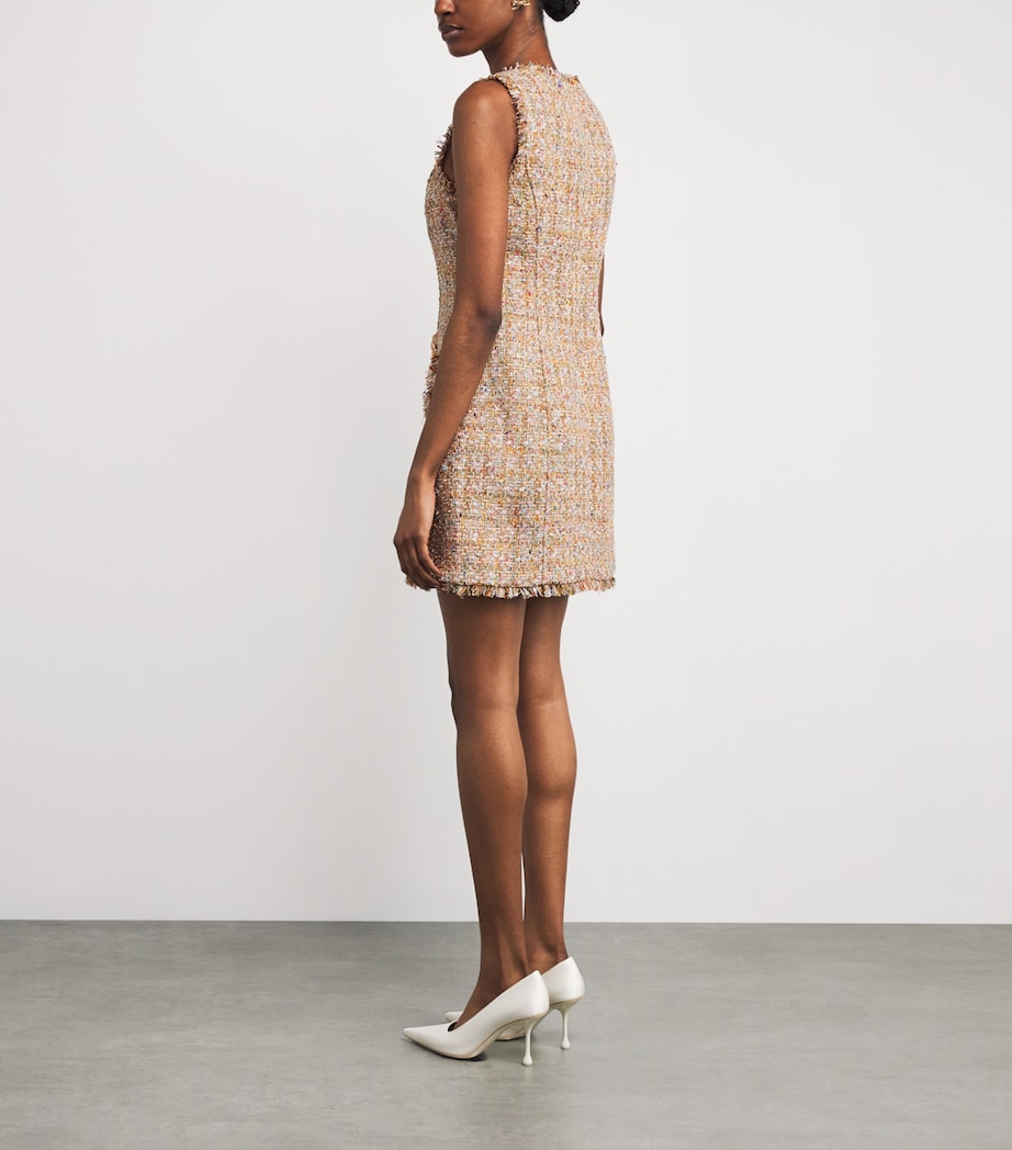 Beige Bouclé Randi Mini Dress