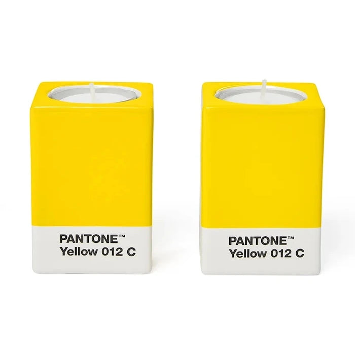 Декоративен свещник Pantone 7,8 x 5,5 cm (2 броя)